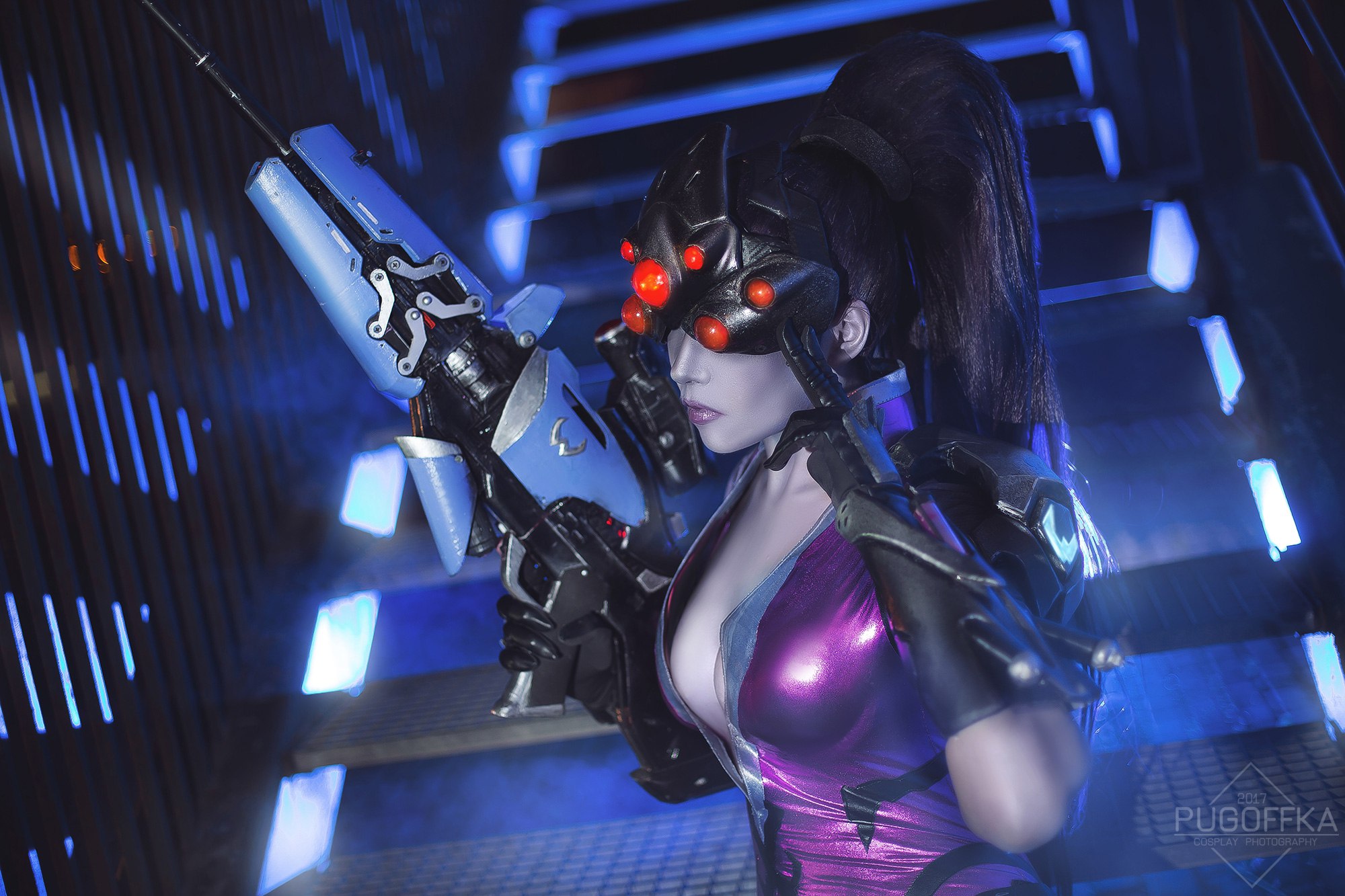 Кто такая вдова женщина. Жанна Рудакова Роковая вдова. Overwatch Widowmaker косплей. Роковая вдова овервотч косплей. Helly Valentine Роковая вдова.