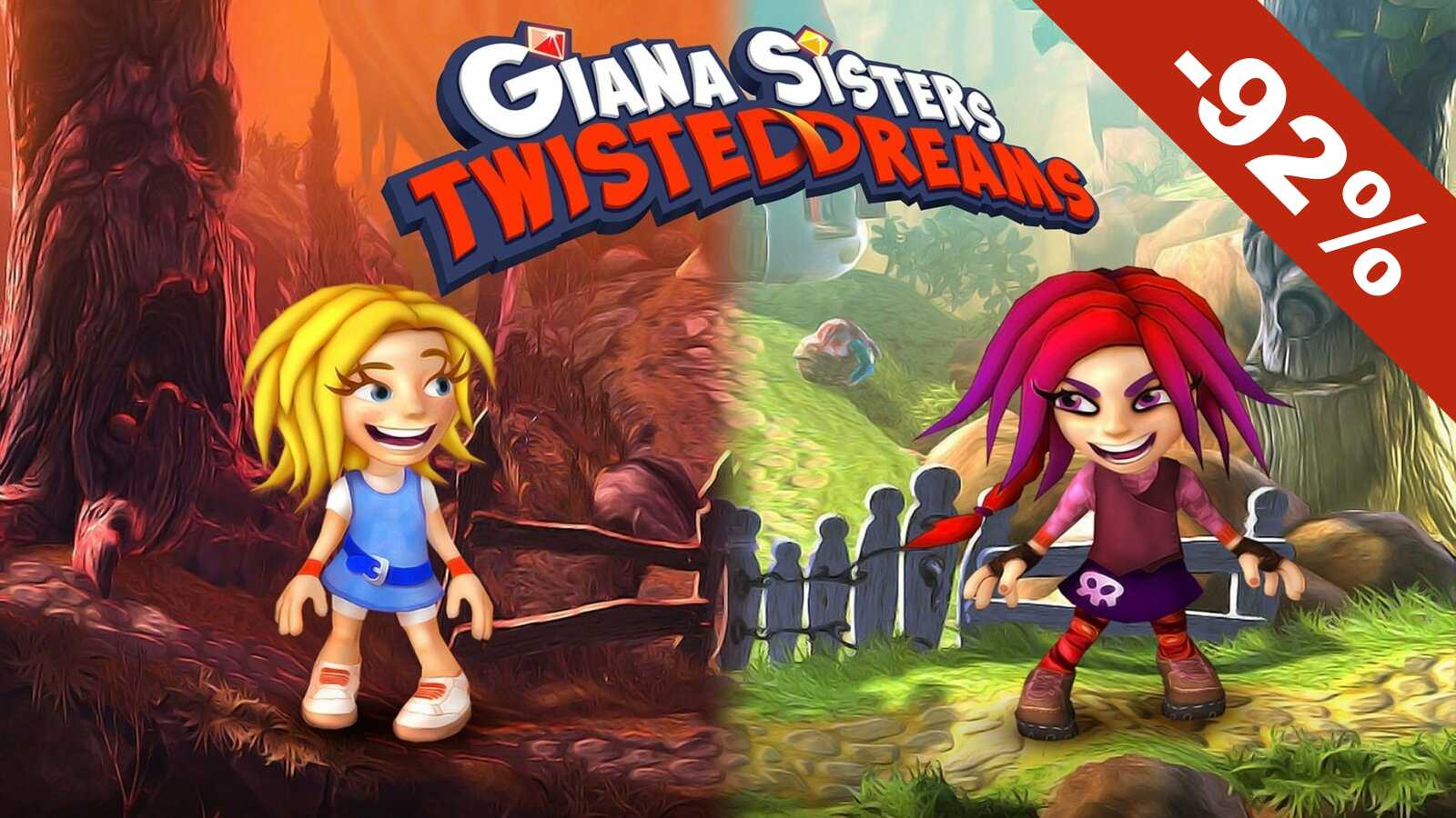 🌟Спешите купить Giana Sisters: Twisted Dreams со скидкой 92%!  Отправляйтесь в захватывающее приключение с двумя сестрами-героинями!👭 –  Hot-Game.news - новости, обзоры, рецензии с мира игр и технологий