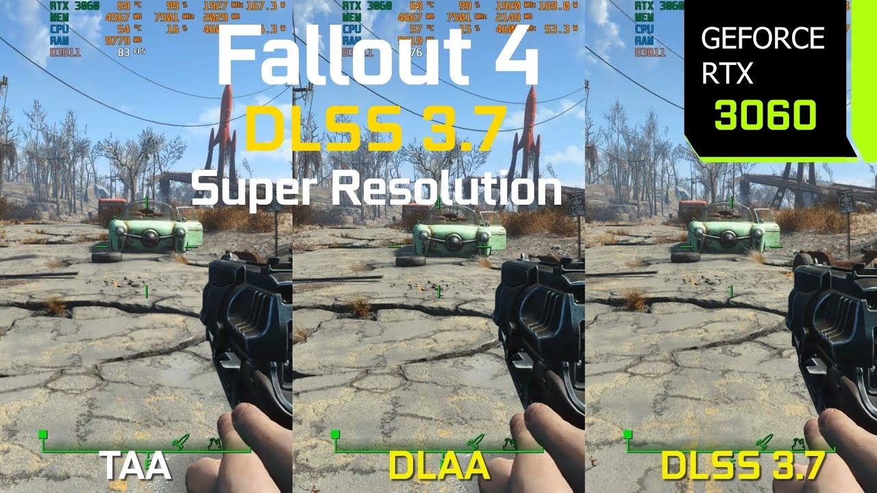 Мод DLSS для Fallout 4 повышает производительность и качество –  Hot-Game.news - новости, обзоры, рецензии с мира игр и технологий