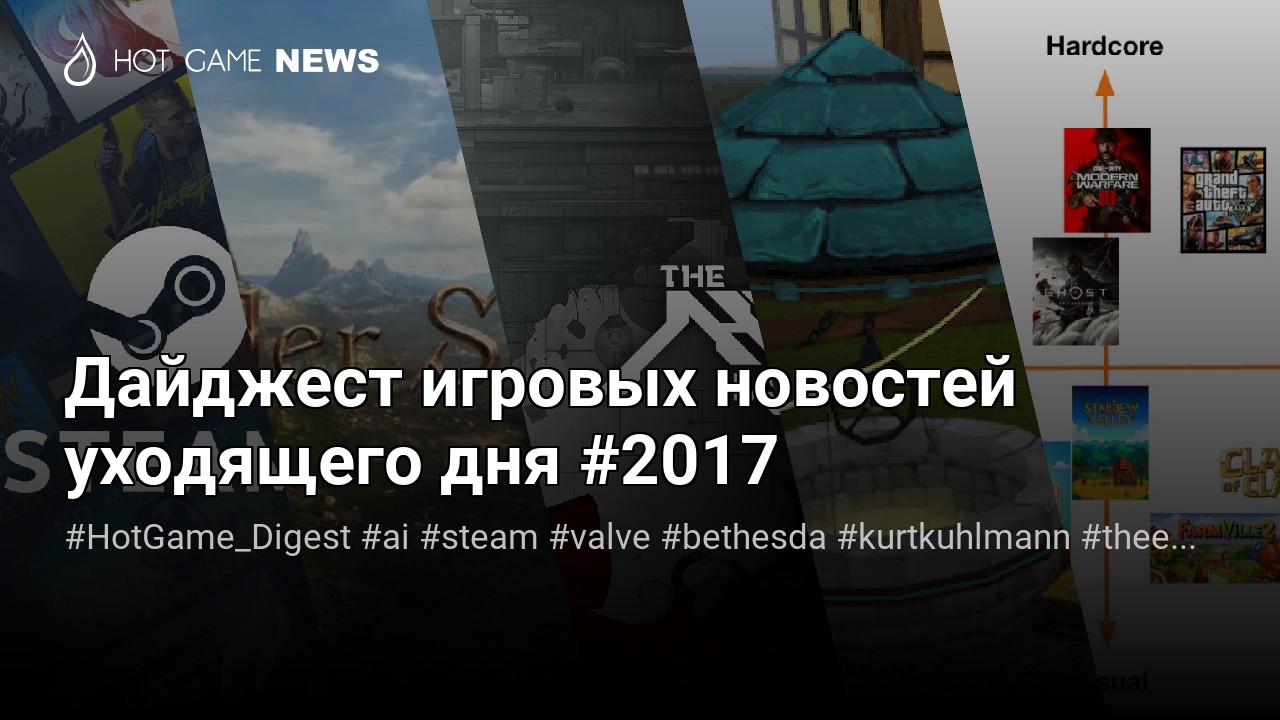 Дайджест игровых новостей уходящего дня #2017
